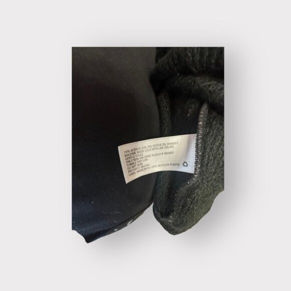 Women’s Isabel Maternity Black Knit Poncho with Armholes OS Plus - Picture 3 of 10